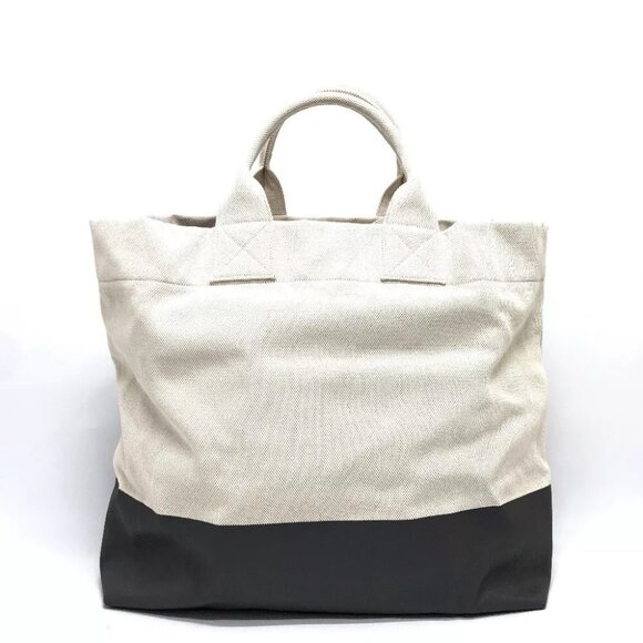 GUCCI 779510 Embossed Logo Canvas 2WAY bag shoulder bag big size Tote Bag Unused - Picture 3 of 16